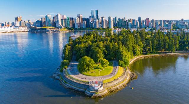 Stanley Park. Vancouver, BC. (Cortesía de Vancouver's Best Places)
