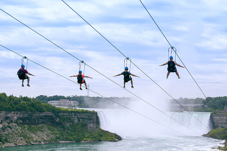 Wildplay Zipline, Niagara Ontario