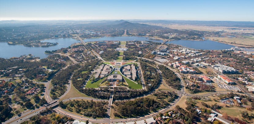 Capital de Australia, Canberra. (Cortesía de Actualidad Viajes)