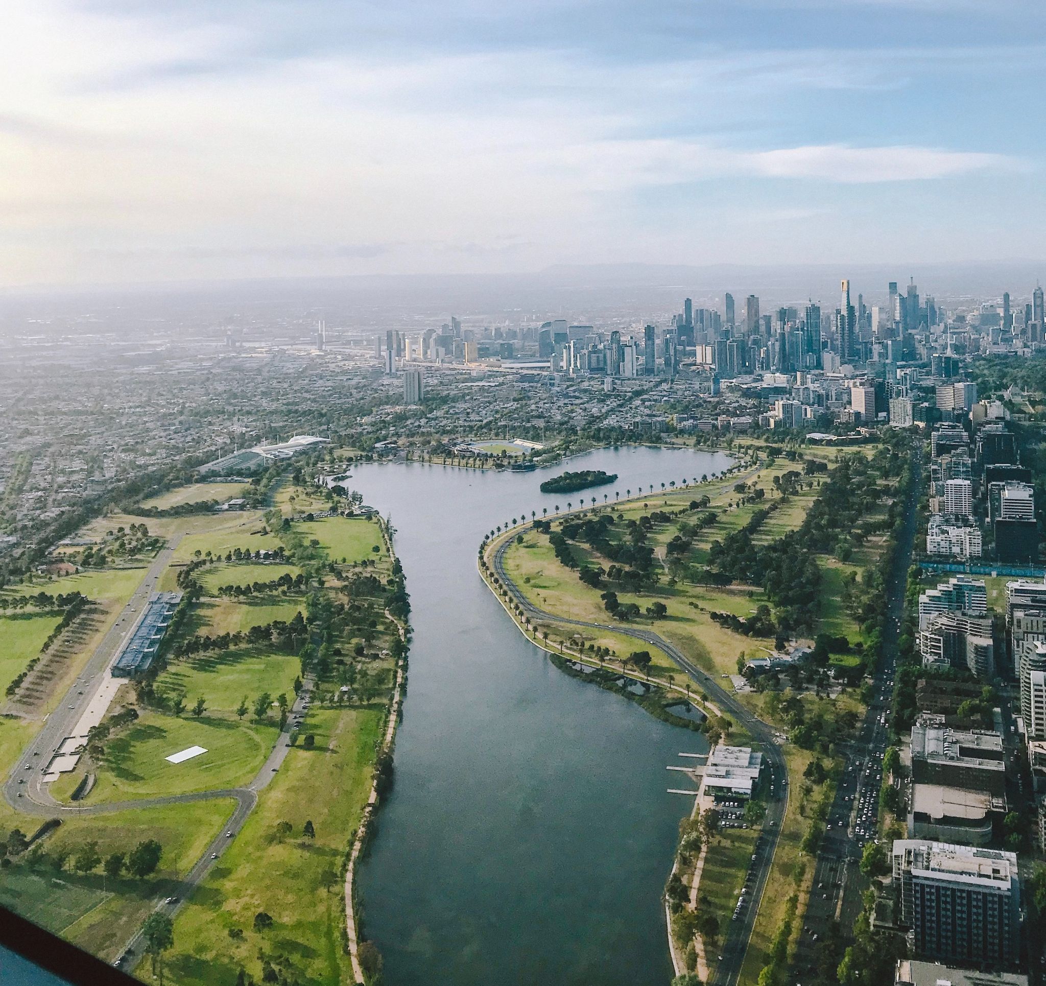 Vista de Melbourne, Australia. (Cortesía de Pexels)